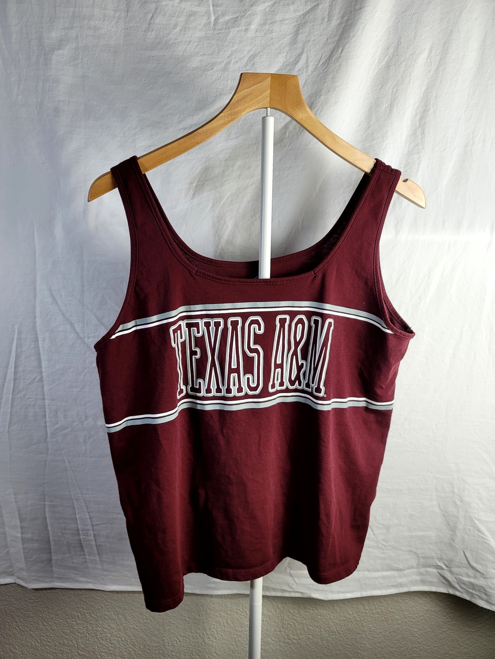 Rivalry Threads Maroon Texas A&M Scoop Neck Tank